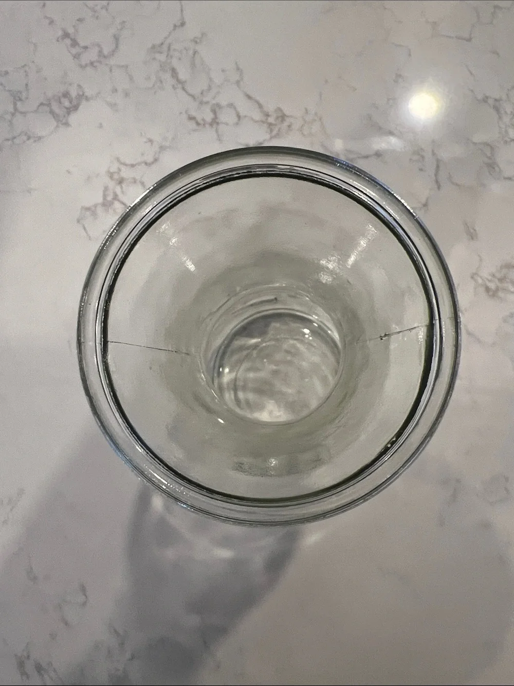 Vintage Clear Glass Water/Juice Carafe, Since 1852